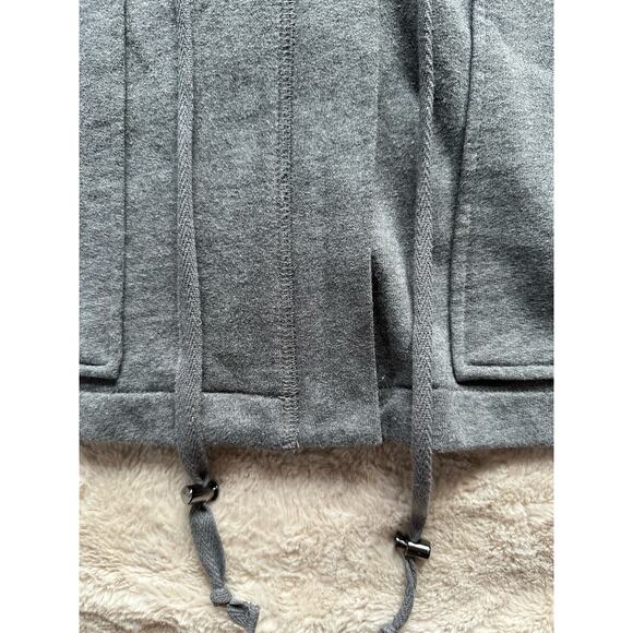Ann Taylor Loft Gray Sweatshirt Jacket XS - Picture 2 of 5